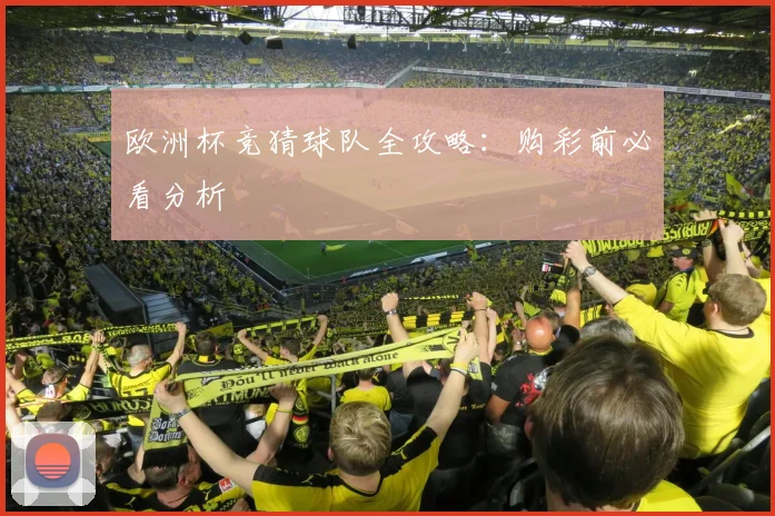 欧洲杯竞猜球队全攻略:购彩前必看分析