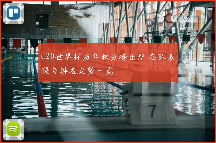 u20世界杯历年积分榜出炉 各队表现与排名走势一览